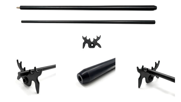 Древко для машинки, разборная + машинка Slip On "Rasson" (145 см)