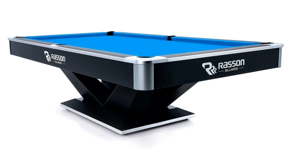 Бильярдный стол для пула "Victory II Plus" 9 ф (черный, сланец 30 мм)