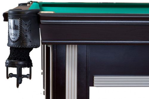 Бильярдный стол для пула "Бронкс-Премиум" (8 футов, ольха, борт ясень, сланец 25мм)